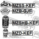 FEBEST MZSSKEF Подвеска амортизатор