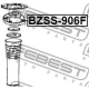 FEBEST BZSS906F Подвеска амортизатор