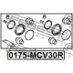 FEBEST 0175MCV30R Ремкомплект тормозной суппорт