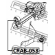 FEBEST CRAB058 Опора дифференциал