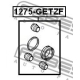 FEBEST 1275GETZF Ремкомплект тормозной суппорт