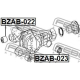 FEBEST BZAB023 Опора дифференциал