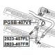 FEBEST 2523407FL Тяга / стойка стабилизатор