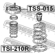 FEBEST TSI210R Тарелка пружины