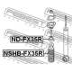 FEBEST NDFX35R Буфер амортизация