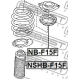 FEBEST NBF15F Подшипник качения опора стойки амортизатора