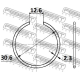 FEBEST CC130X2 Монтажный комплект сильфон приводного вала