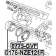 FEBEST 0775GVF Ремкомплект тормозной суппорт в Красноярске