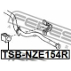 FEBEST TSBNZE154R Опора стабилизатор