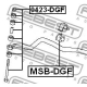 FEBEST 0423DGF Тяга / стойка стабилизатор