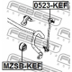 FEBEST 0523KEF Тяга / стойка стабилизатор