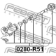 FEBEST 0280R51 Рабочий цилиндр система сцепления