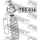 FEBEST TSS034 Подвеска амортизатор