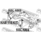 FEBEST NAB115KIT Подвеска стойка вала