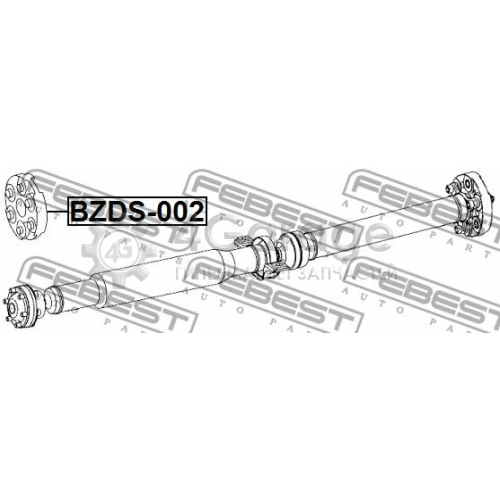 FEBEST BZDS002 Амортизатор карданный вал