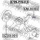 FEBEST LM30302 Ремкомплект поворотный кулак