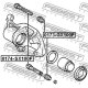 FEBEST 0174SX100F Направляющий болт корпус скобы тормоза