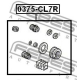 FEBEST 0375CL7R Ремкомплект тормозной суппорт