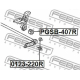 FEBEST PGSB407R Опора стабилизатор