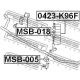 FEBEST MSB005 Опора стабилизатор