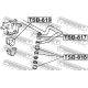 FEBEST TSB818 Подвеска стойка вала