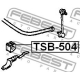 FEBEST TSB504 Опора стабилизатор в Красноярске