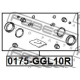 FEBEST 0175GGL10R Ремкомплект тормозной суппорт