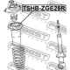 FEBEST TSHBZGE25R Защитный колпак / пыльник амортизатор