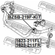 FEBEST BZSB219FKIT Опора стабилизатор