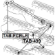 FEBEST TAB499 Подвеска рычаг независимой подвески колеса