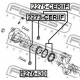 FEBEST 2273CERIIF Пыльник управление корпуса скобы тормоза