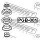 FEBEST PGB001 Подшипник качения опора стойки амортизатора