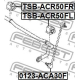 FEBEST TSBACR50FR Опора стабилизатор