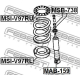 FEBEST MAB159 Втулка амортизатор