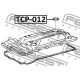 FEBEST TCP012 Уплотнительное кольцо шахта свечи