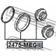 FEBEST 2475MEGIII Ремкомплект тормозной суппорт