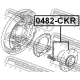 FEBEST 0482CKR Ступица колеса