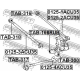 FEBEST TAB166RUB Втулка рычаг колесной подвески