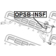 FEBEST OPSBINSF Втулка стабилизатор