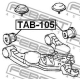 FEBEST TAB105 Подвеска рычаг независимой подвески колеса