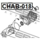 FEBEST CHAB018 Опора дифференциал