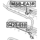 Опора стабилизатор FEBEST MSBEA3R в Нижнем Новгороде