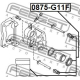 FEBEST 0875G11F Ремкомплект тормозной суппорт