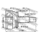 FEBEST 2910DIIIF Шарнирный комплект приводной вал