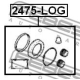 FEBEST 2475LOG Ремкомплект тормозной суппорт