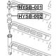 FEBEST HYSB002 Дистанционная труба амортизатор