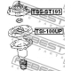 FEBEST TSSST195 Подвеска амортизатор