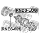 FEBEST RNDSLOG Ременный шкив коленчатый вал