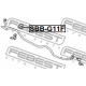 FEBEST SSBG11F Опора стабилизатор