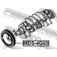 FEBEST MDS4G69 Ременный шкив коленчатый вал